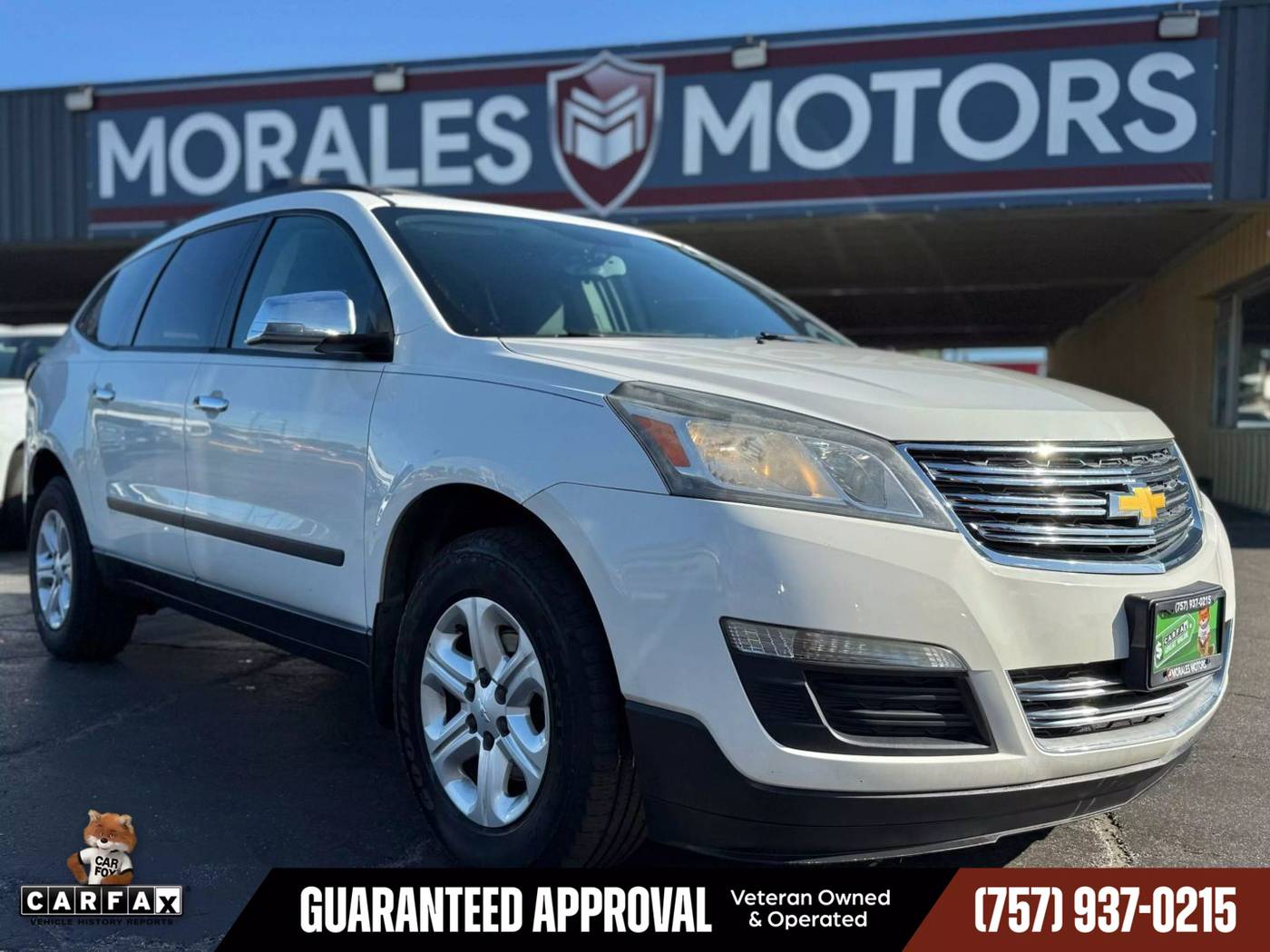 2014 Chevrolet Traverse LS — SUV — 130,081 mi — Norfolk, VA
