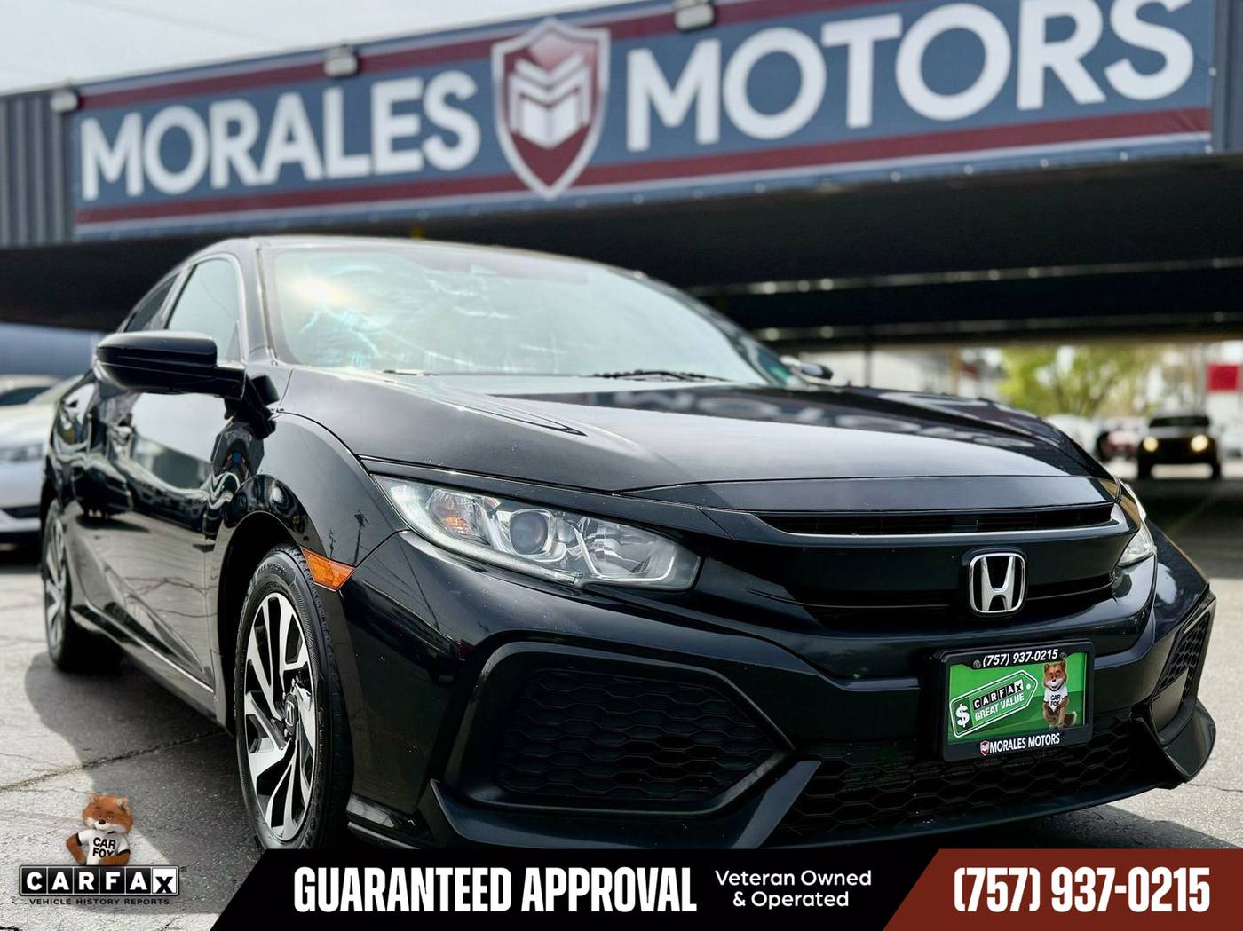 2018 Honda Civic LX — Hatchback — 131,142 mi — Norfolk, VA
