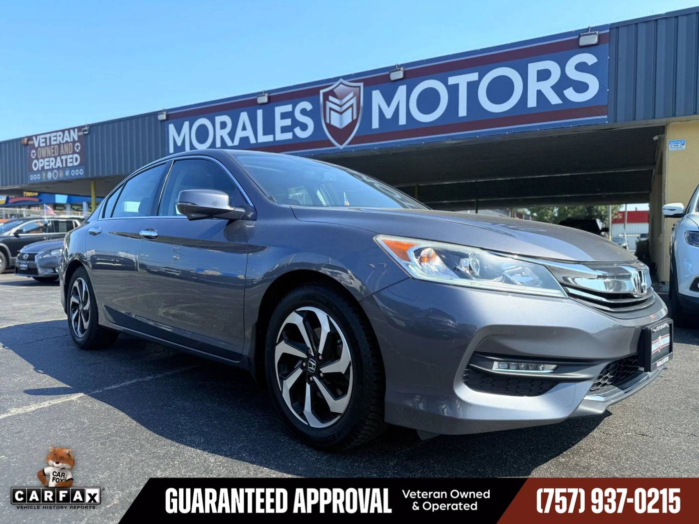 2017 Honda Accord EX-L — Sedan — 133,399 mi — Norfolk, VA
