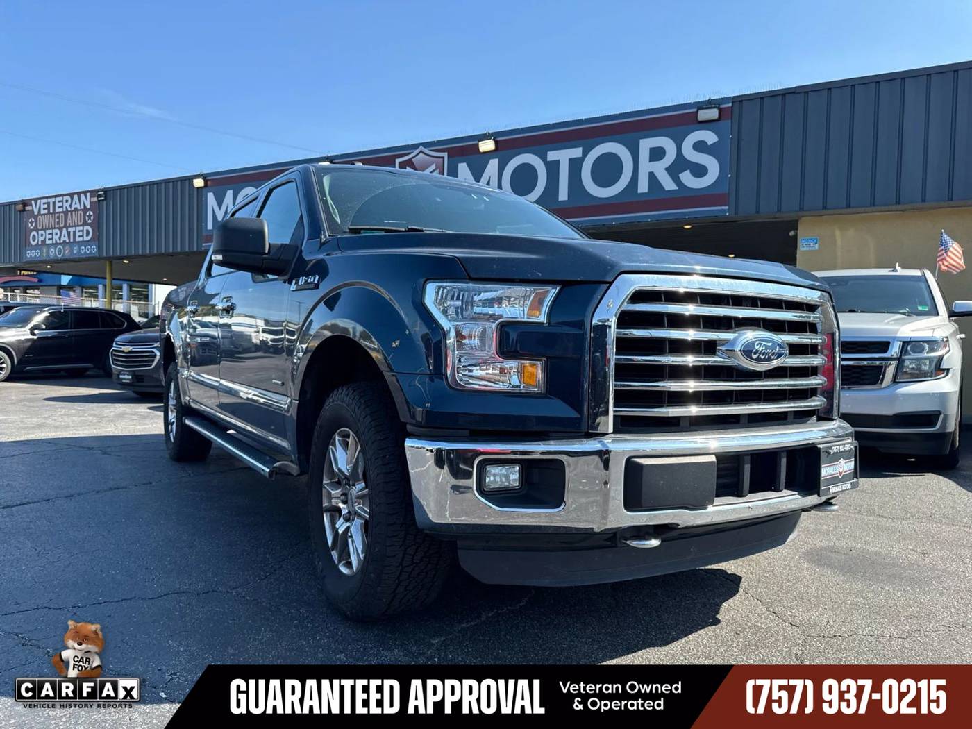 2016 Ford F-150 XLT — Pickup Truck — 134,325 mi — Norfolk, VA