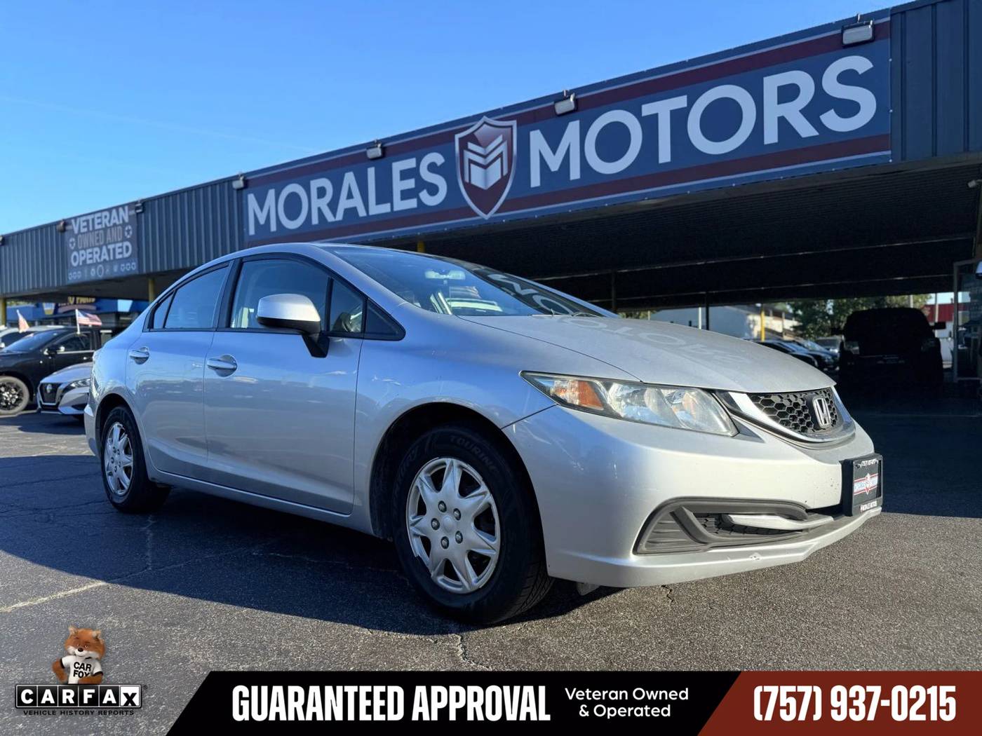 2013 Honda Civic LX — Sedan — 152,175 mi — Norfolk, VA