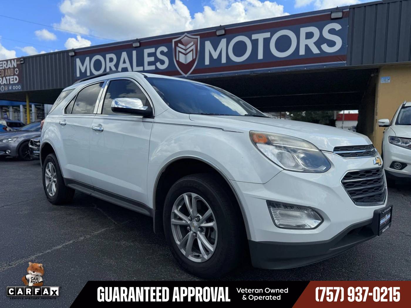 2016 Chevrolet Equinox LT — SUV — 88,555 mi — Norfolk, VA