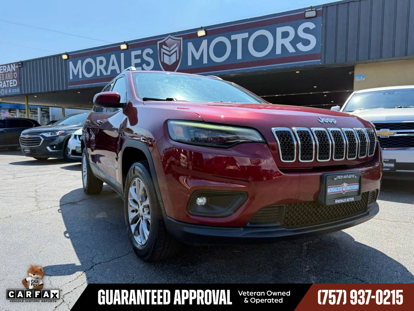 2019 Jeep Cherokee Latitude — SUV — 113,046 mi — Norfolk, VA