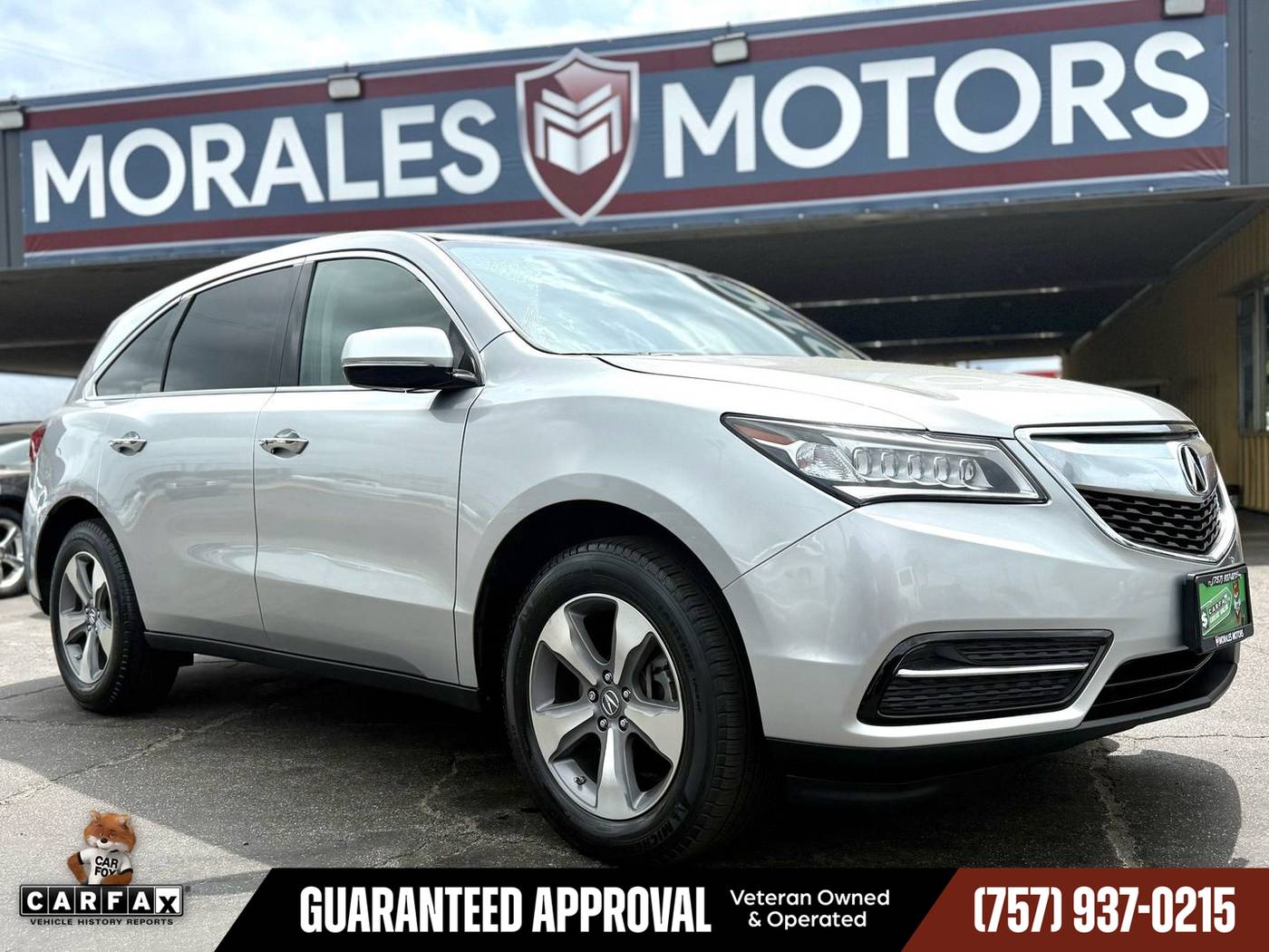 2015 Acura MDX Standard — SUV — 80,917 mi — Norfolk, VA