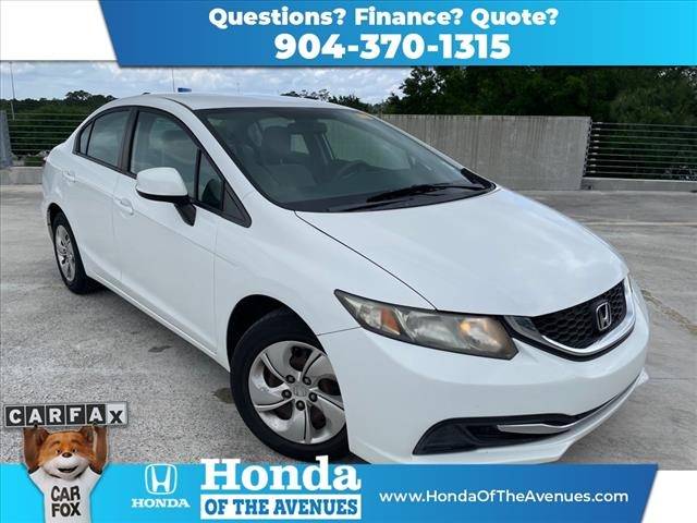 2013 Honda Civic LX — Sedan — 121,383 mi — Jacksonville, FL