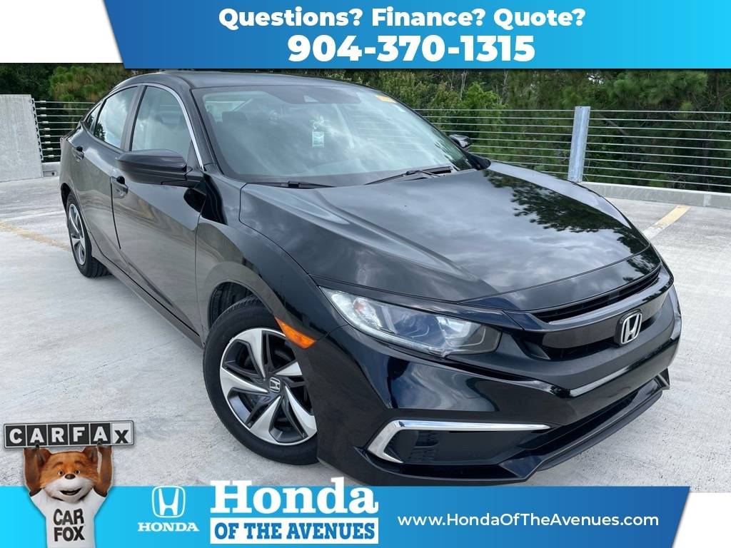 2020 Honda Civic LX — Sedan — 78,252 mi — Jacksonville, FL