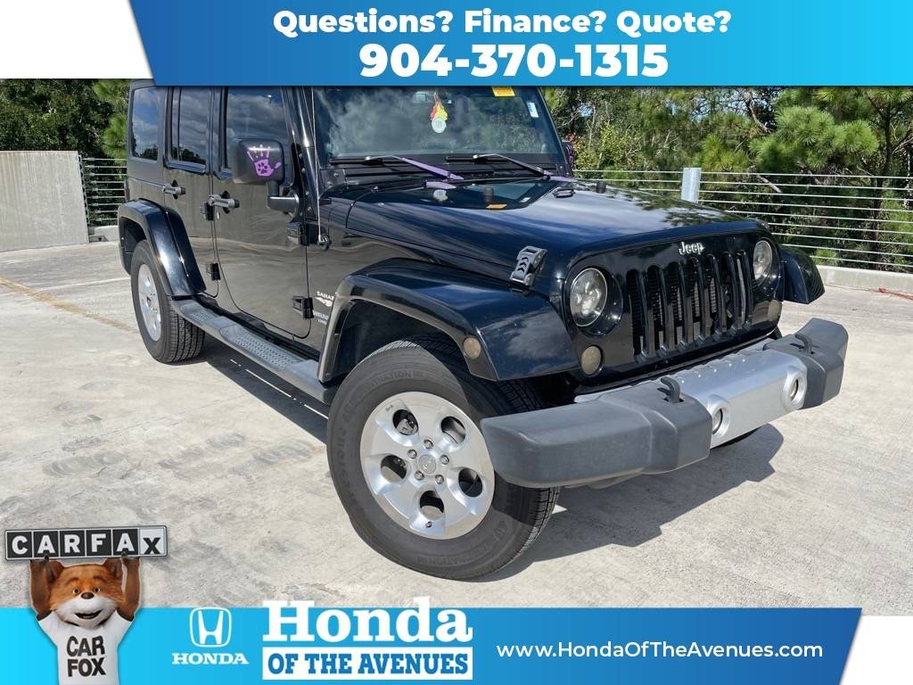 2014 Jeep Wrangler Sahara — SUV — 109,269 mi — Jacksonville, FL