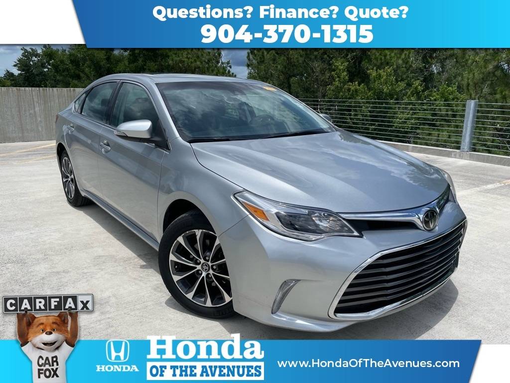 2017 Toyota Avalon XLE — Sedan — 35,801 mi — Jacksonville, FL