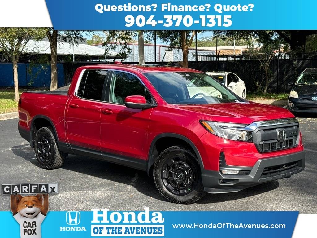 2025 Honda Ridgeline RTL — Pickup Truck — 1,375 mi — Jacksonville, FL
