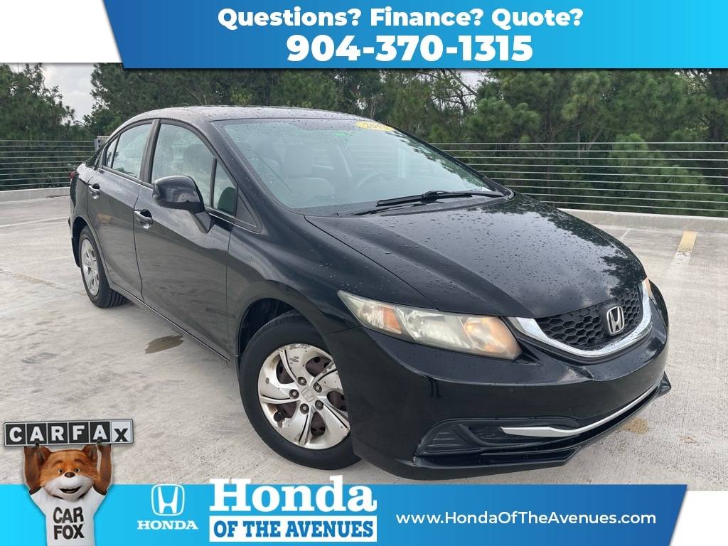 2013 Honda Civic LX — Sedan — 113,059 mi — Jacksonville, FL