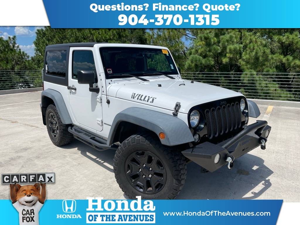 2015 Jeep Wrangler Willys Wheeler — SUV — 66,304 mi — Jacksonville, FL
