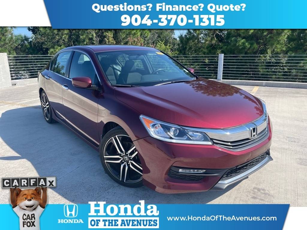 2016 Honda Accord Sport — Sedan — 58,170 mi — Jacksonville, FL