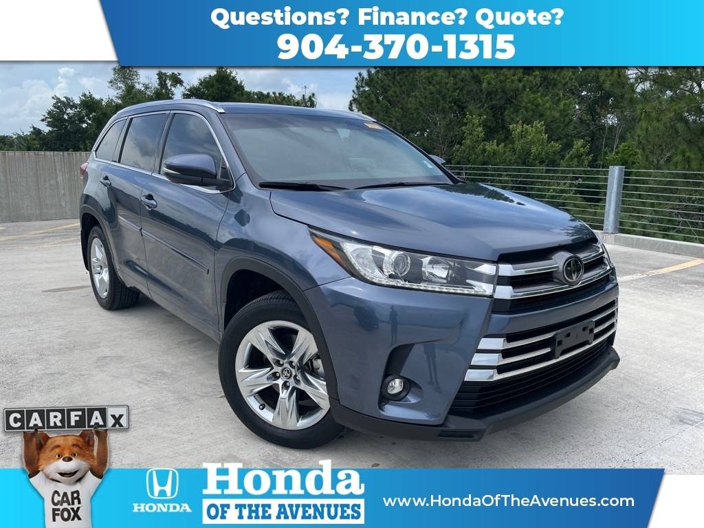 2019 Toyota Highlander Limited — SUV — 24,763 mi — Jacksonville, FL