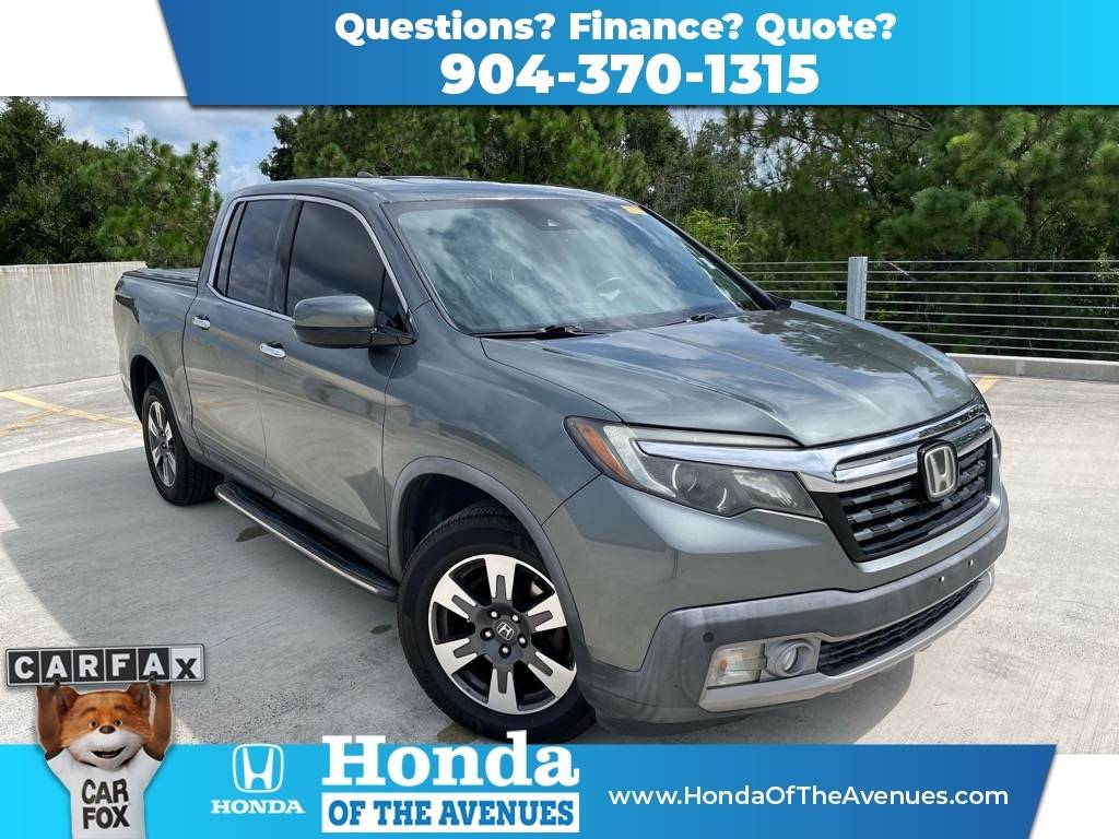 2017 Honda Ridgeline RTL-E — Pickup Truck — 101,544 mi — Jacksonville, FL