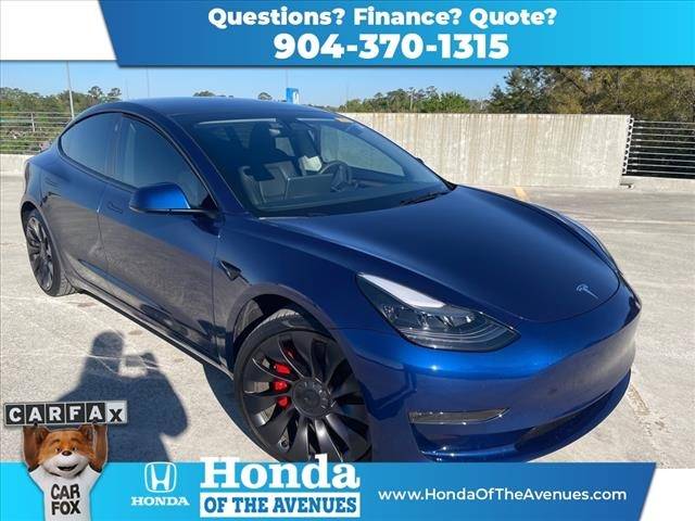 2023 Tesla Model 3 Performance — Sedan — 21,263 mi — Jacksonville, FL