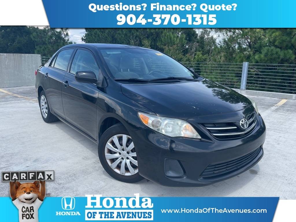 2013 Toyota Corolla LE — Sedan — 128,681 mi — Jacksonville, FL