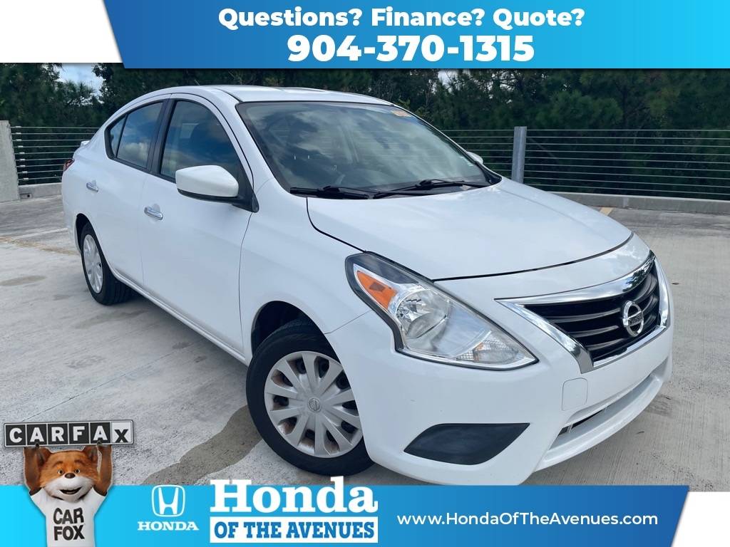 2018 Nissan Versa SV — Sedan — 84,559 mi — Jacksonville, FL