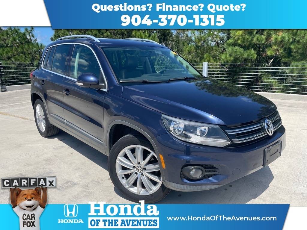 2015 Volkswagen Tiguan SEL — SUV — 72,127 mi — Jacksonville, FL