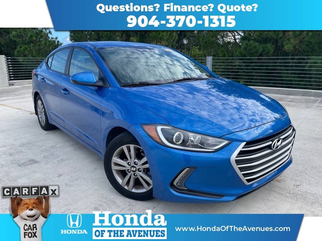 2018 Hyundai Elantra Value Edition — Sedan — 89,098 mi — Jacksonville, FL