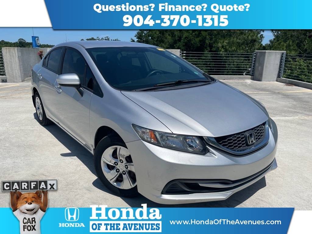 2015 Honda Civic LX — Sedan — 127,646 mi — Jacksonville, FL