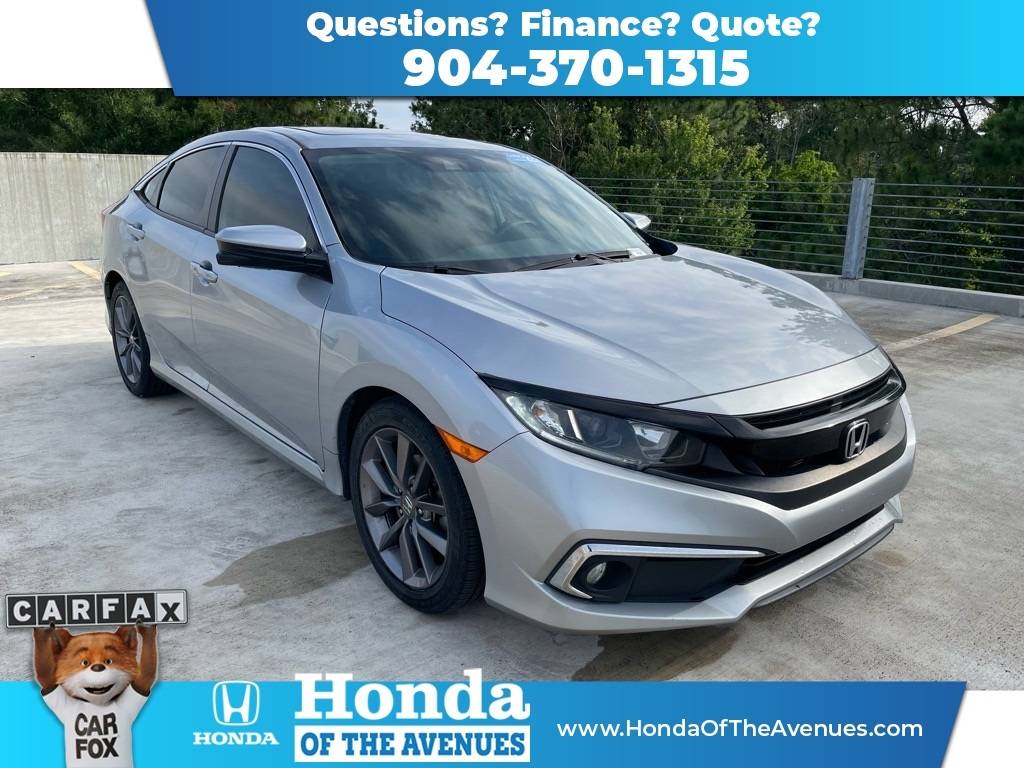 2021 Honda Civic EX — Sedan — 74,766 mi — Jacksonville, FL