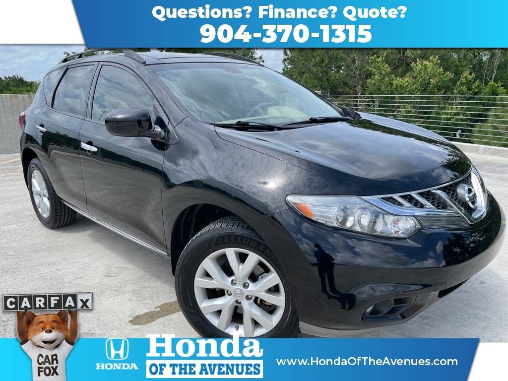 2012 Nissan Murano SL — SUV — 67,851 mi — Jacksonville, FL