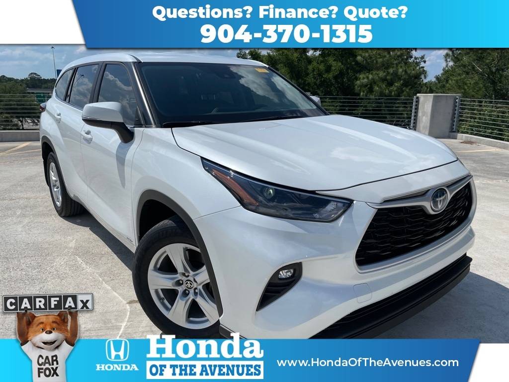 2023 Toyota Highlander Hybrid LE — SUV — 54,279 mi — Jacksonville, FL
