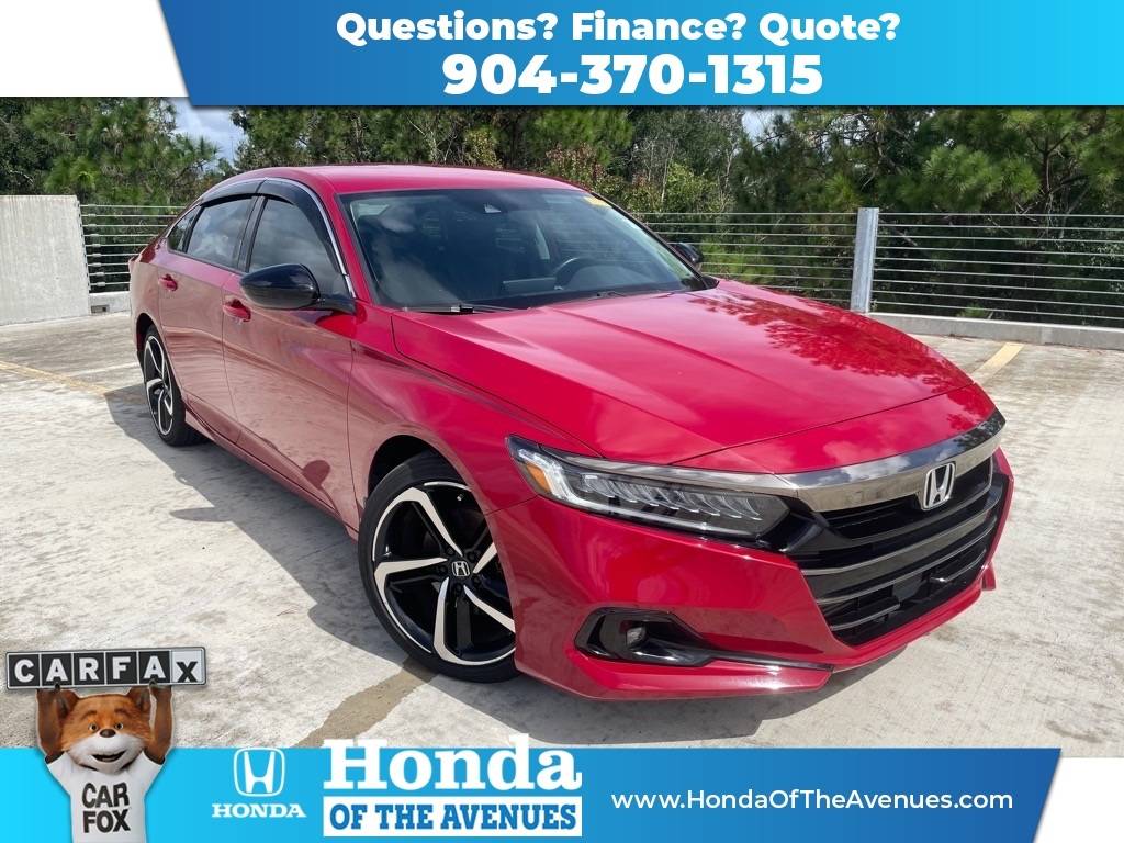 2021 Honda Accord Sport SE — Sedan — 33,306 mi — Jacksonville, FL