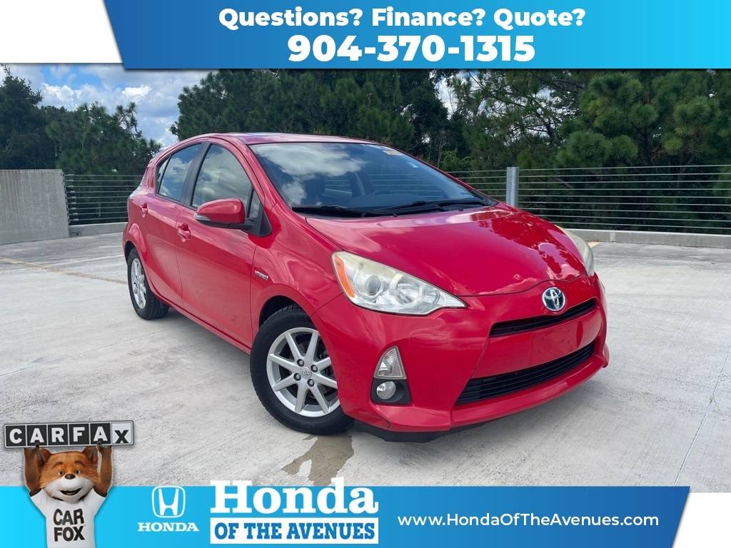 2013 Toyota Prius c Four — Hatchback — 75,904 mi — Jacksonville, FL