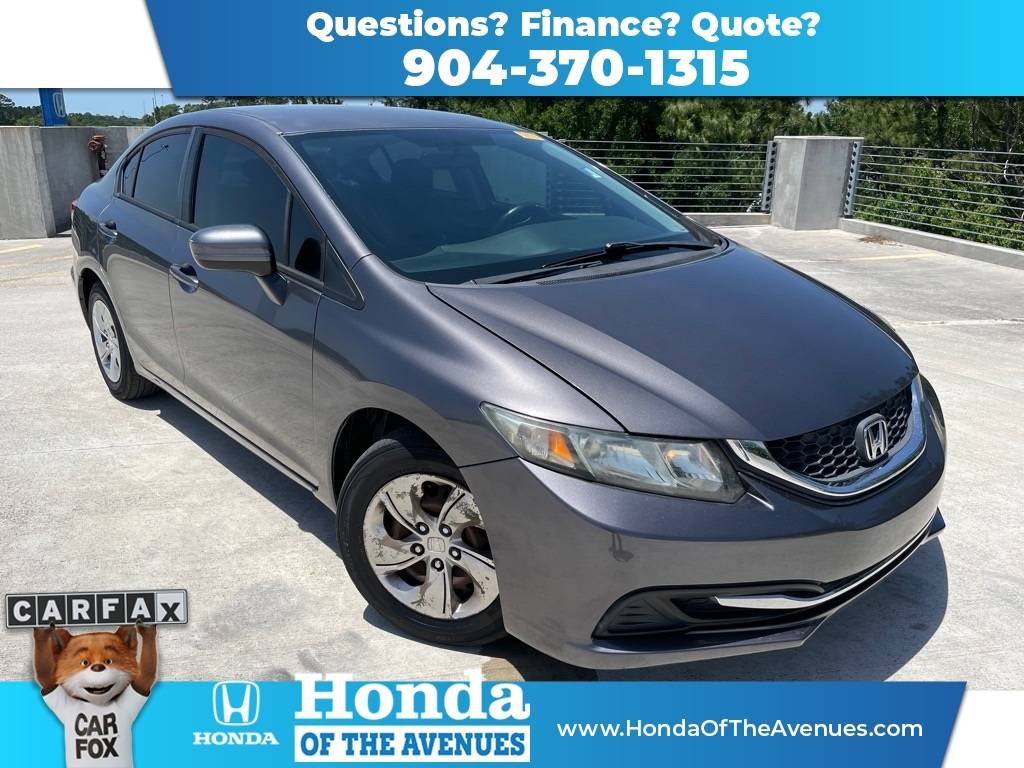 2014 Honda Civic LX — Sedan — 79,215 mi — Jacksonville, FL