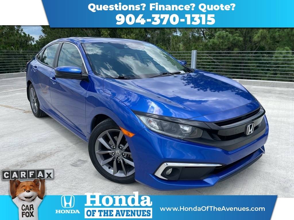 2020 Honda Civic EX — Sedan — 80,576 mi — Jacksonville, FL
