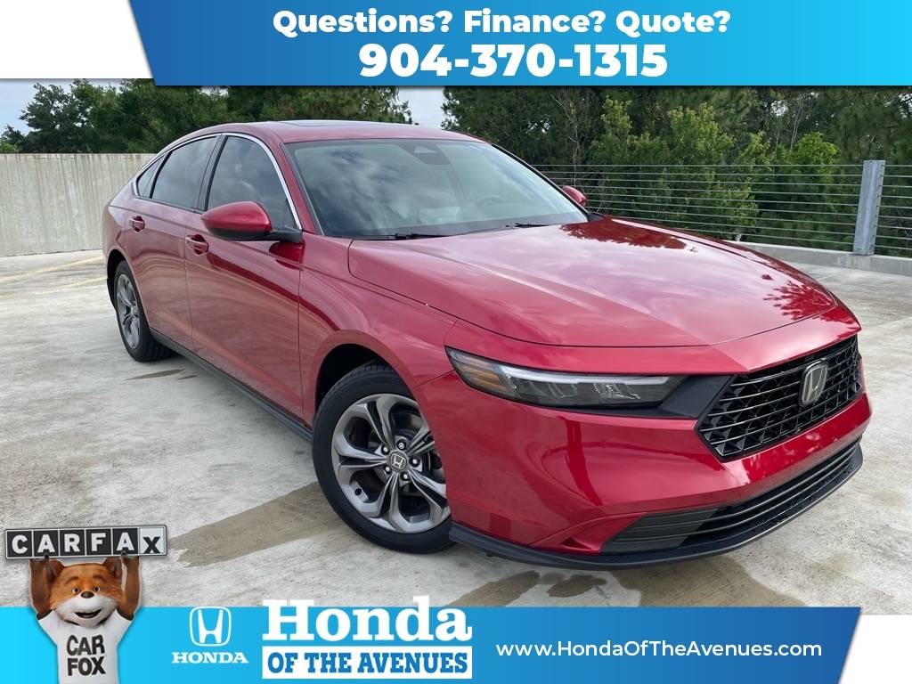 2023 Honda Accord EX — Sedan — 15,830 mi — Jacksonville, FL