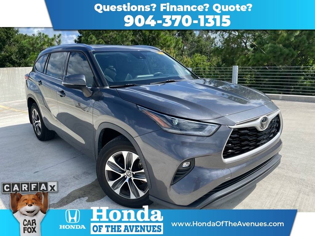 2021 Toyota Highlander XLE — SUV — 108,467 mi — Jacksonville, FL