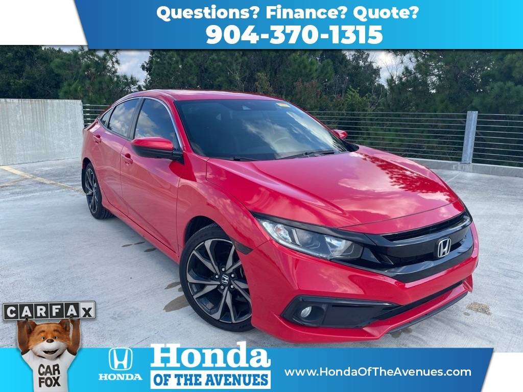 2021 Honda Civic Sport — Sedan — 86,262 mi — Jacksonville, FL