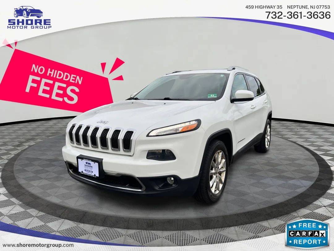 2016 Jeep Cherokee Limited — SUV — 108,052 mi — Neptune, NJ