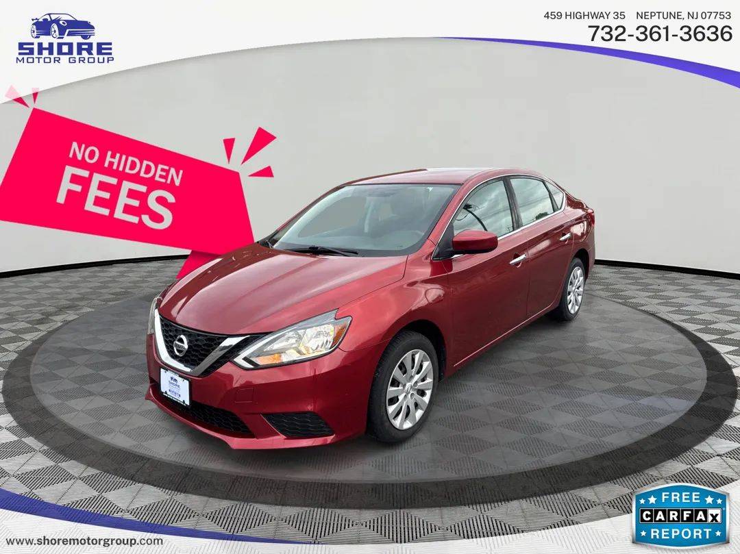 2017 Nissan Sentra SV — Sedan — 95,184 mi — Neptune, NJ