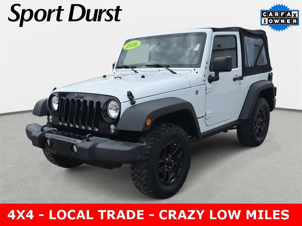 2016 Jeep Wrangler Willys Wheeler — SUV — 12,828 mi — Jacksonville, NC