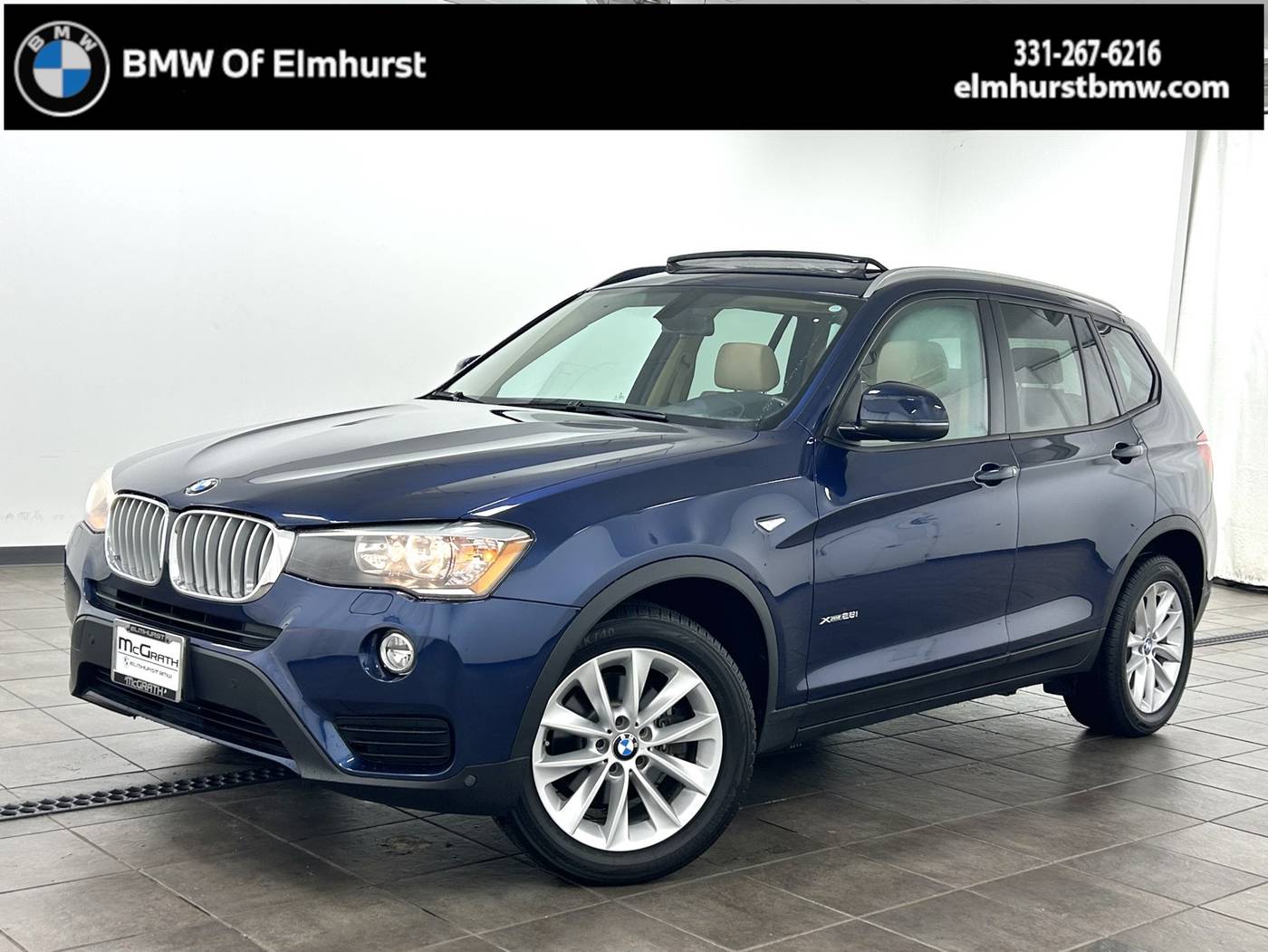 2017 BMW X3 28i — SUV — 84,975 mi — Elmhurst, IL
