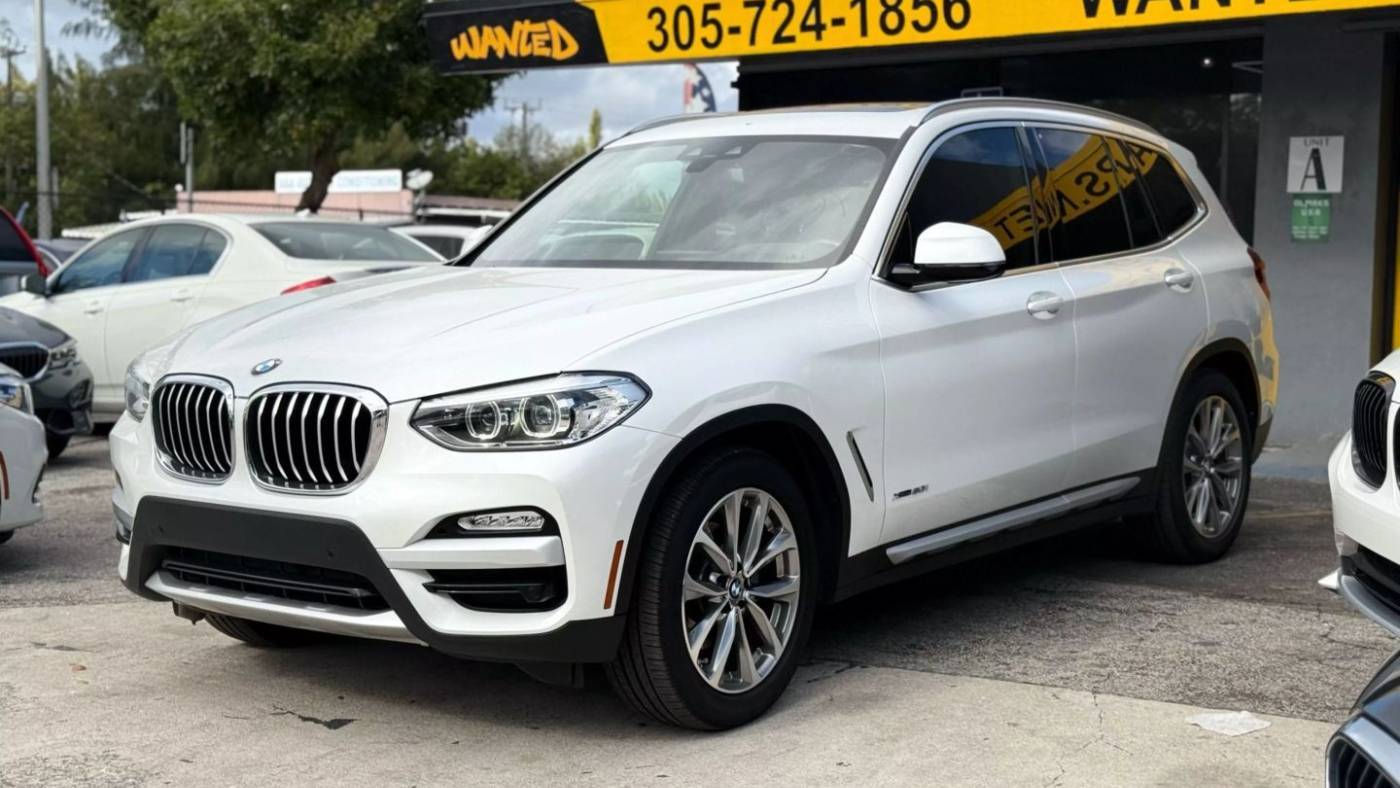 2018 BMW X3 30i — SUV — 91,000 mi — North Miami Beach, FL