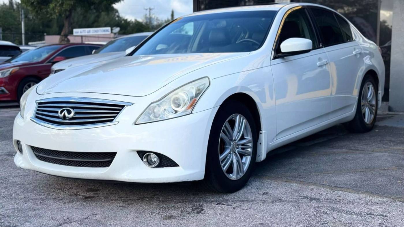 2013 INFINITI G G37 — Sedan — 108,103 mi — North Miami Beach, FL