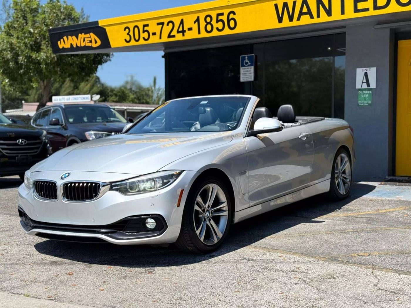 2018 BMW 4 Series 430i — Convertible — 113,318 mi — North Miami Beach, FL