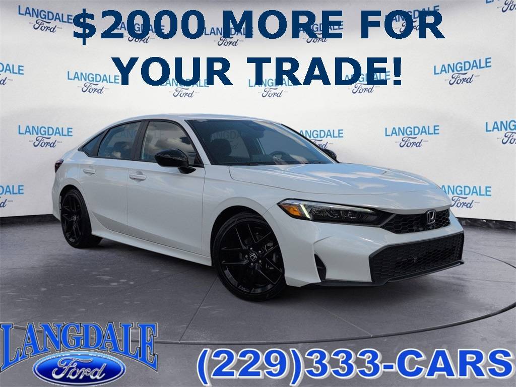 2025 Honda Civic Sport — Sedan — 4,010 mi — Valdosta, GA