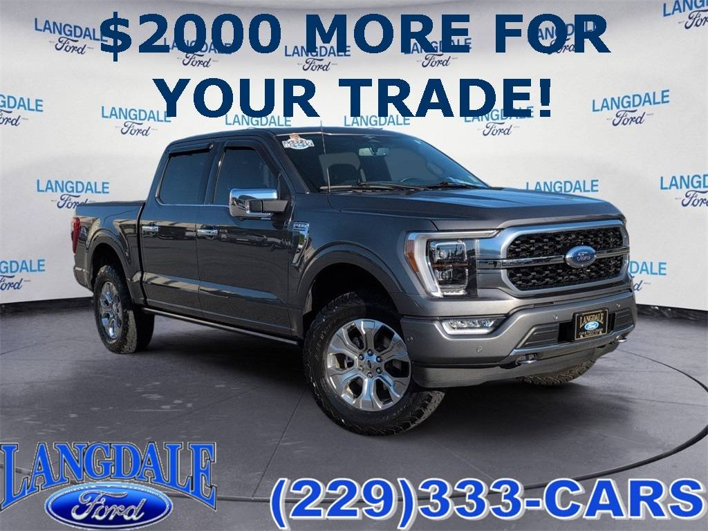 2023 Ford F-150 Platinum — Pickup Truck — 54,791 mi — Valdosta, GA