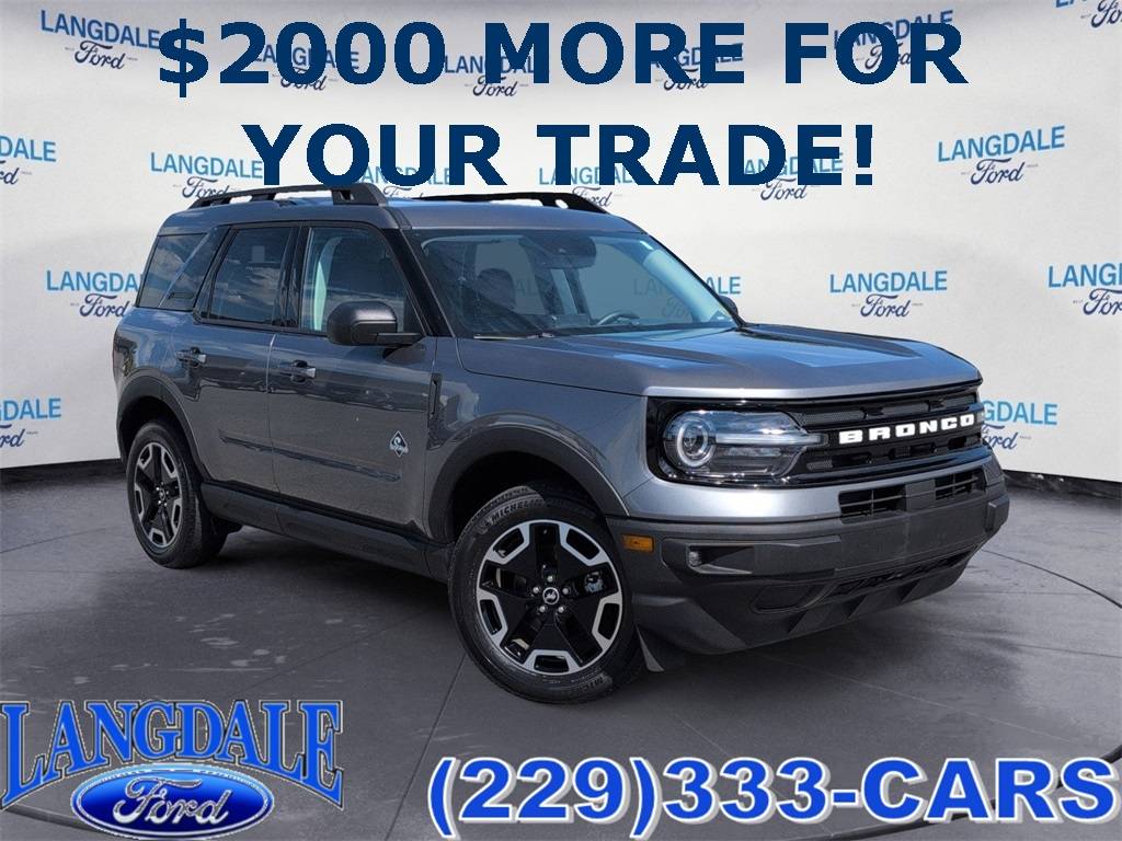 2023 Ford Bronco Sport Outer Banks — SUV — 25,276 mi — Valdosta, GA