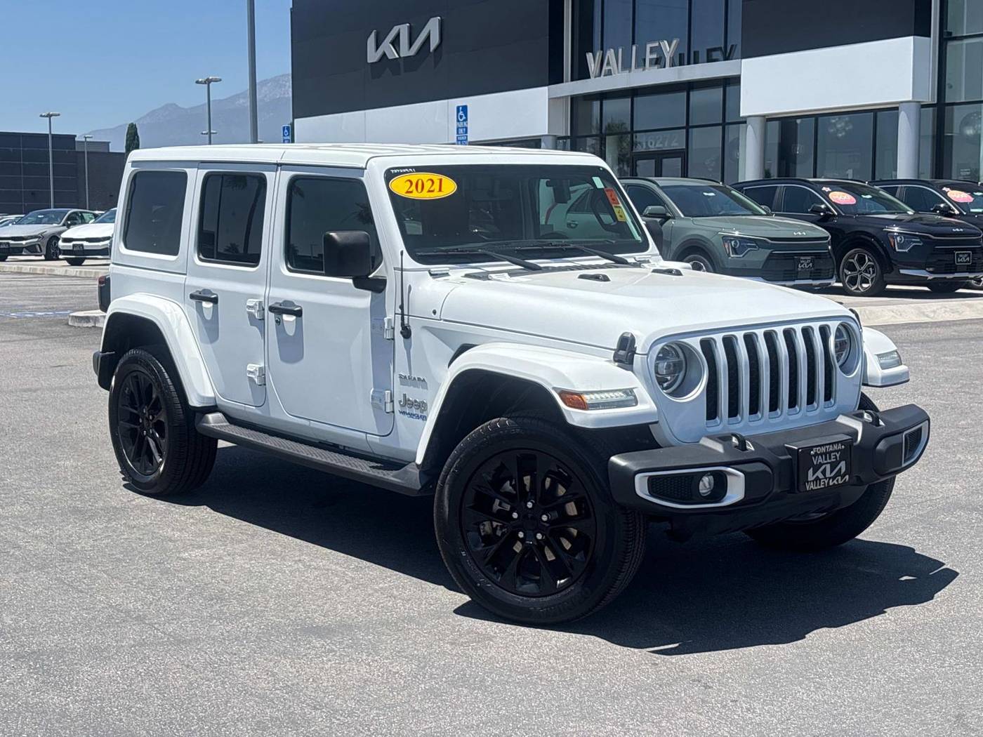 2021 Jeep Wrangler Sahara 4xe — SUV — 55,558 mi — Fontana, CA