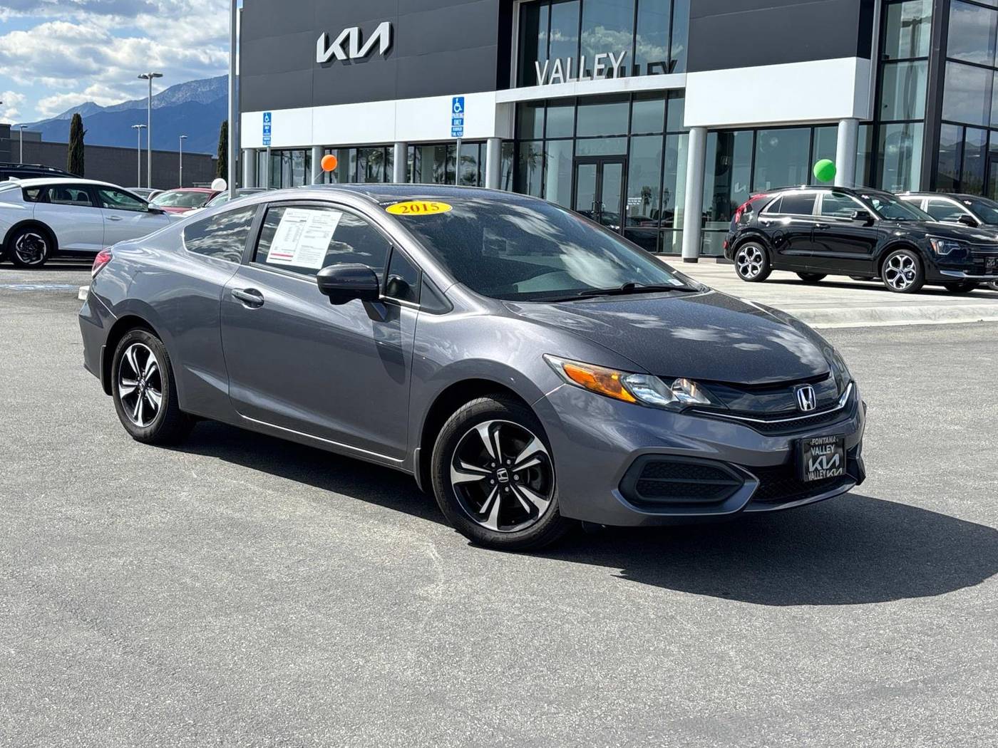 2015 Honda Civic EX — Coupe — 67,721 mi — Fontana, CA