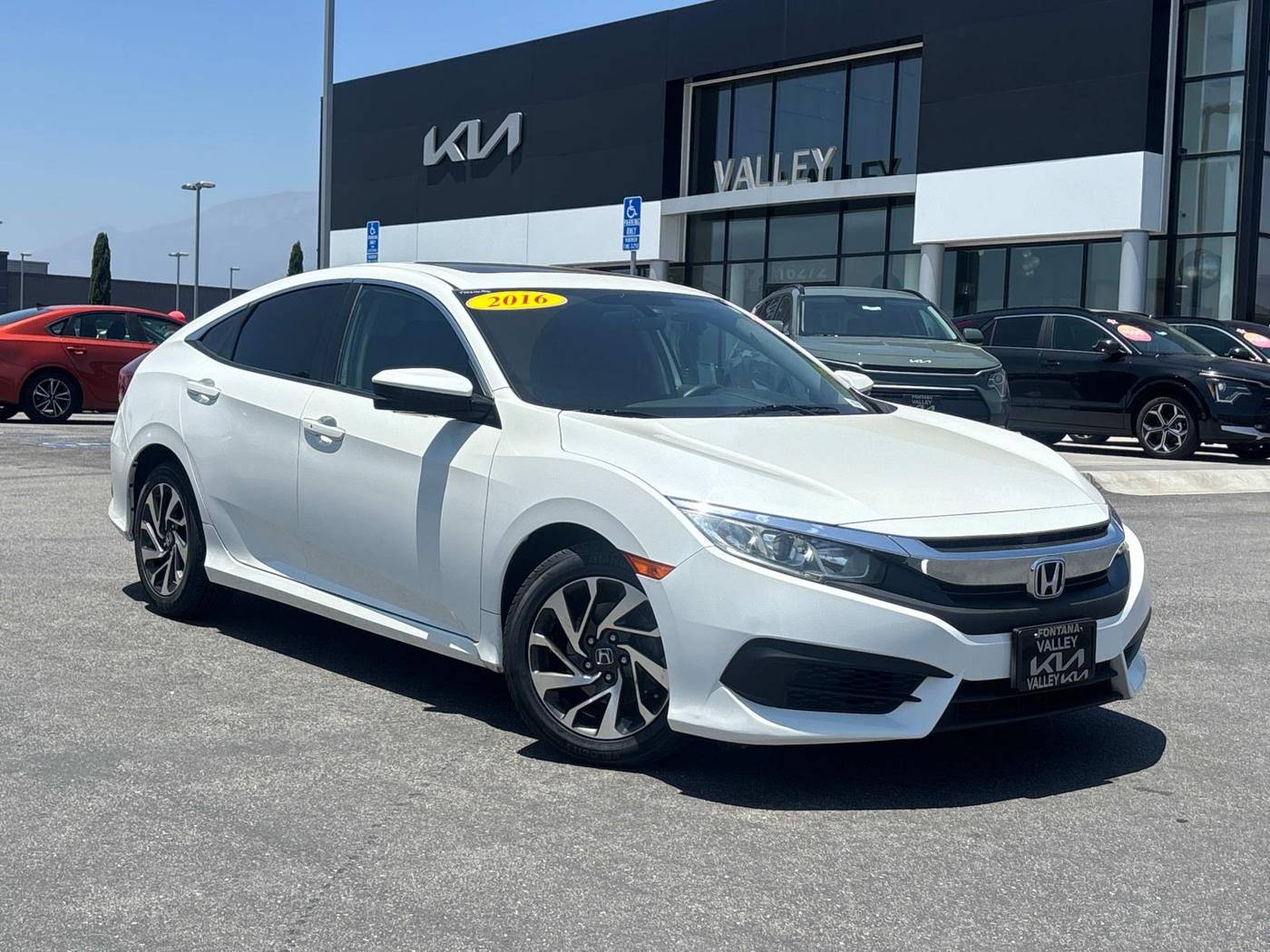 2016 Honda Civic EX — Sedan — 92,557 mi — Fontana, CA