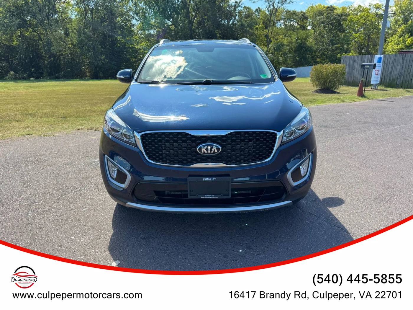 2018 Kia Sorento EX V6 — SUV — 96,125 mi — Culpeper, VA