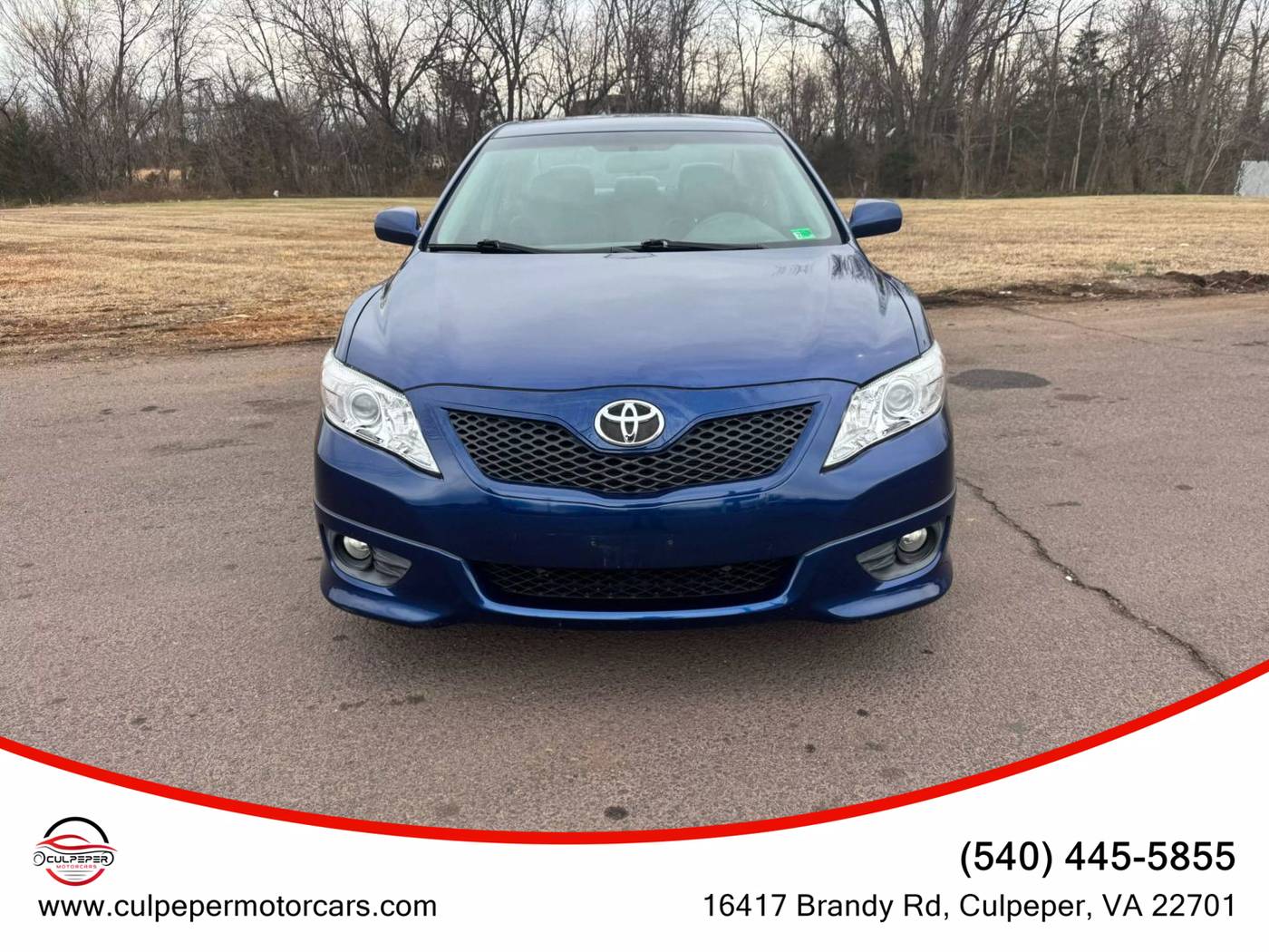 2010 Toyota Camry SE — Sedan — 51,462 mi — Culpeper, VA
