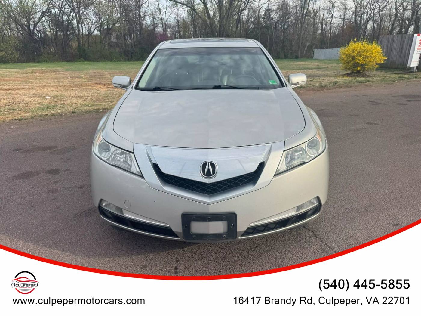 2010 Acura TL Technology Package — Sedan — 117,282 mi — Culpeper, VA